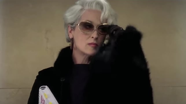 Miranda Priestly (Diabo Veste Prada) 14 EXEMPLOS DE LÍDERES DA FICÇÃO